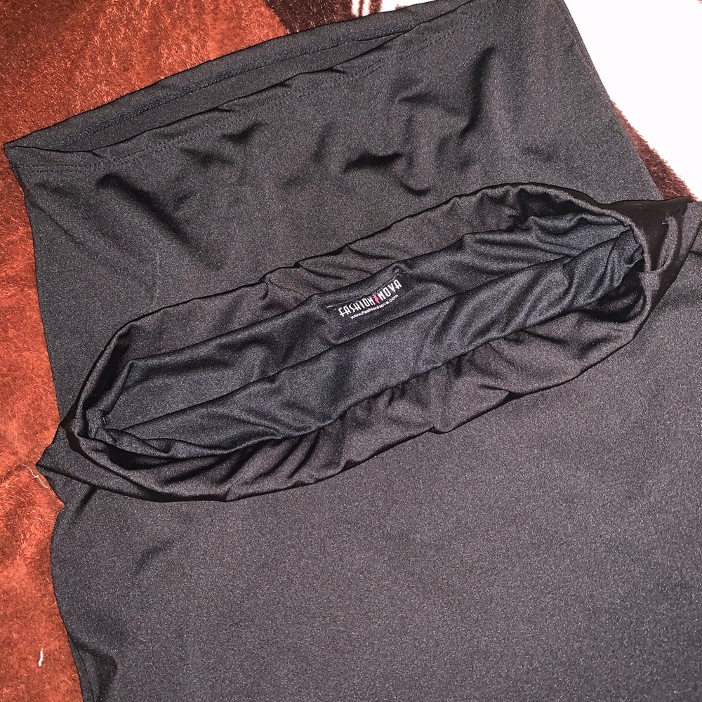 Black skirt from fashion nova